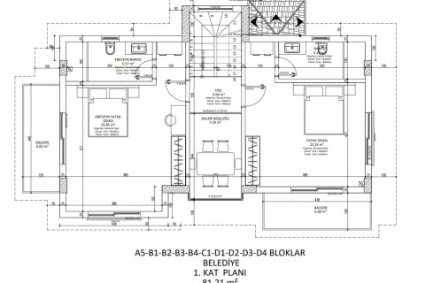 Продажа виллы  в Фетхие, Мугле, Турция 4+1, 236м2, №193817 – фото 17