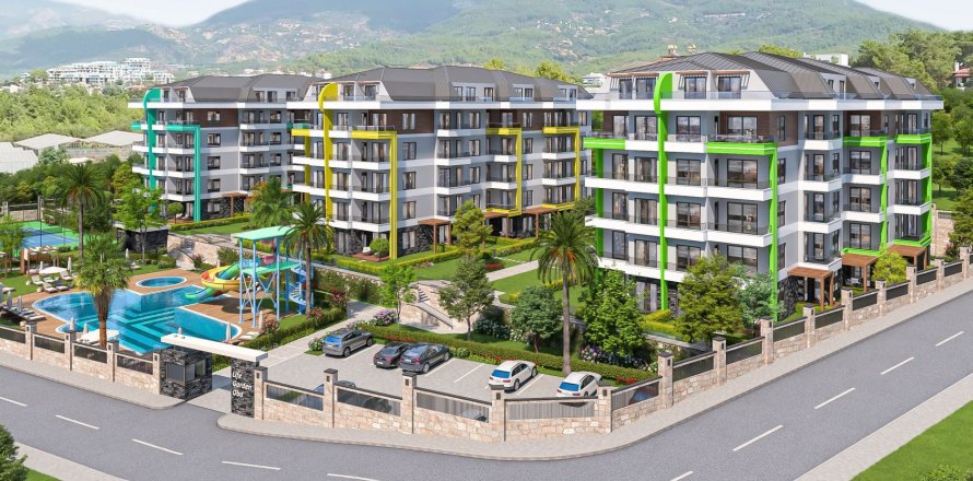 1+1 Wohnung  in Alanya, Antalya, Türkei Nr. 168431