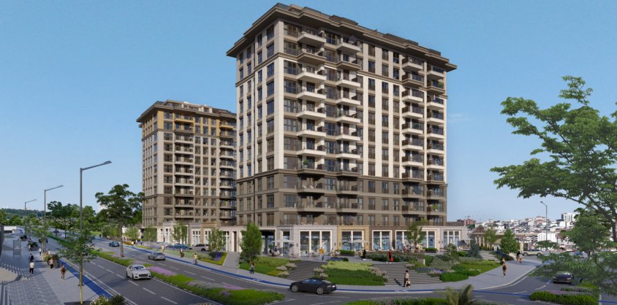 Квартира  1+1 в Кючюкчекмедже, Стамбул, Турция №192883