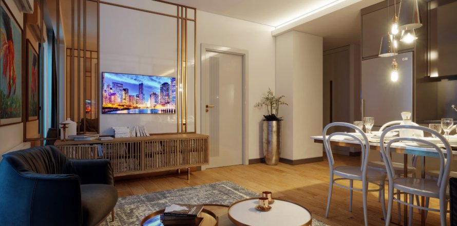 آپارتمان در Kâğıthane،  Istanbul ، ترکیه 2 خوابه ، 86 متر مربع.  شماره 186636