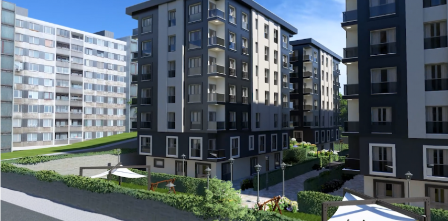 Квартира  1+1 в Стамбуле, Турция №187079