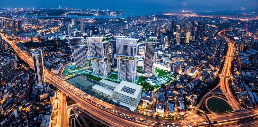 3+1 Apartment  in Sisli, Istanbul, Turkey No. 192171