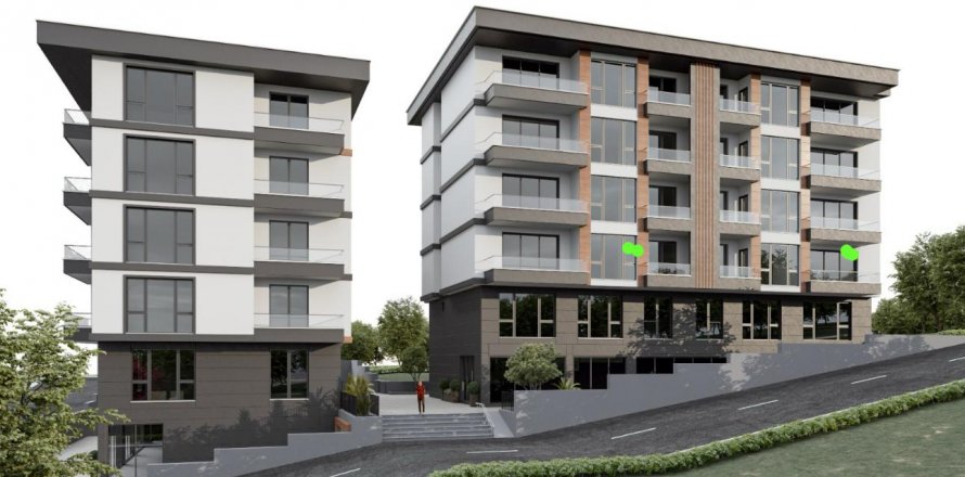 1+1 Lejlighed  i Trabzon, Tyrkiet Nr. 193165