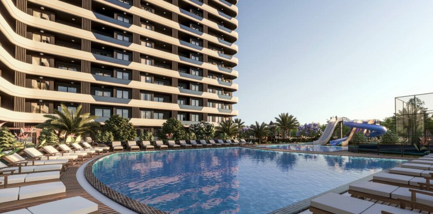 Квартира  1+1 в Мерсине, Турция №186774