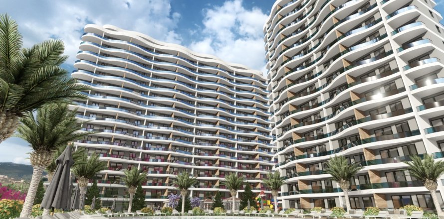 2+1 Lägenhet  i Erdemli, Mersin, Turkiet Nr. 192765