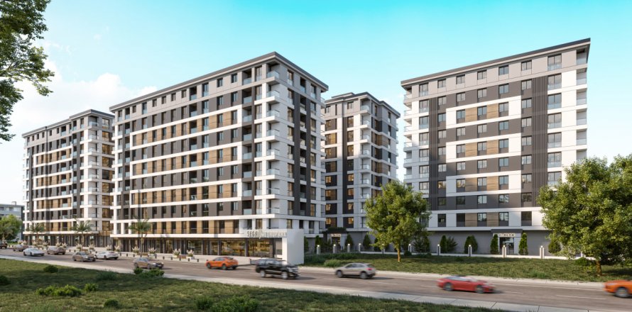 3+1 Lejlighed  i Küçükçekmece, Istanbul, Tyrkiet Nr. 188707