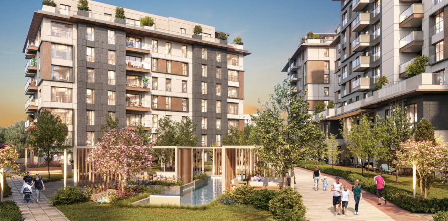 شقة في Basaksehir، Istanbul 3 غرفة نوم ، 152.26 متر مربع . ر قم 185704