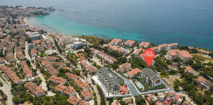 آپارتمان در Kusadasi ، ترکیه 2 خوابه ، 110 متر مربع. شماره 191701