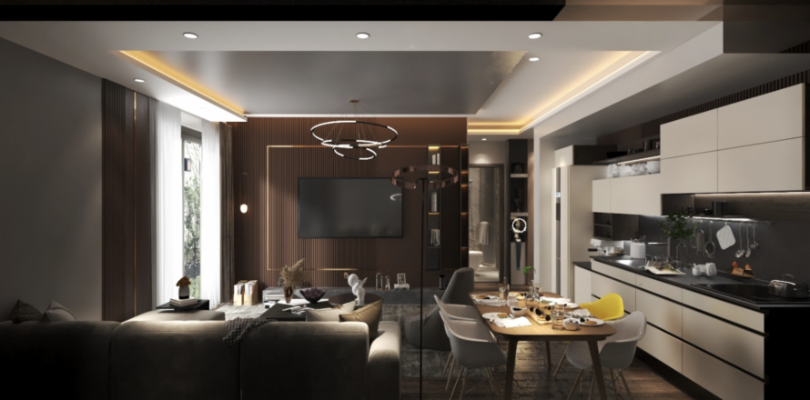 ویلا در Altintash، Antalya ، ترکیه 3 خوابه ، 110 متر مربع. شماره 189679