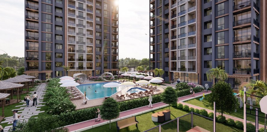 Квартира  2+1 в Мерсине, Турция №176938