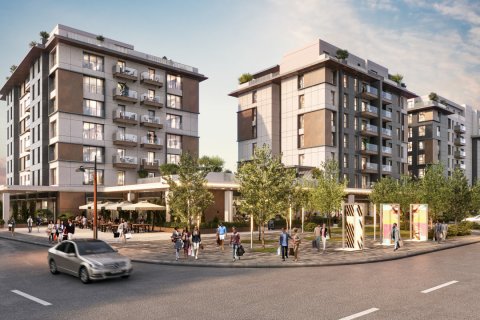Продажа квартиры  в Башакшехире, Стамбуле, Турция 1+1, 84.10м2, №185700 – фото 2