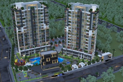 آپارتمان در  Mersin ، ترکیه 1 خوابه ، 60 متر مربع.  شماره 184235 - 22