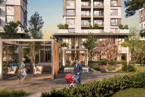 Продажа квартиры  в Башакшехире, Стамбуле, Турция 1+1, 84.10м2, №185700 – фото 4