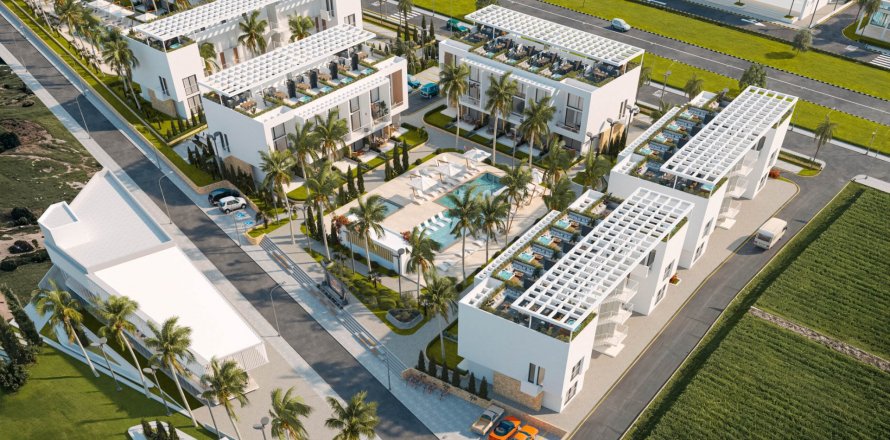 1+0 Leilighet  i Esentepe, Girne,  Nr. 193810