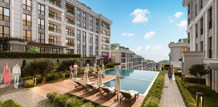 Квартира 2+1 в Бююкчекмедже, Стамбул, Турция №189652