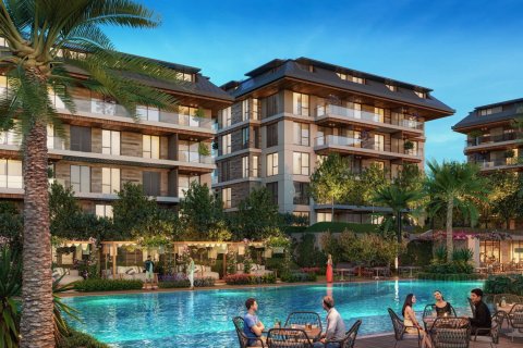 Продажа квартиры  в Аланье, Анталье, Турция 1+1, 73м2, №189122 – фото 5