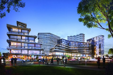 آپارتمان در Küçükçekmece،  Istanbul ، ترکیه 2 خوابه ، 126 متر مربع.  شماره 187046 - 8