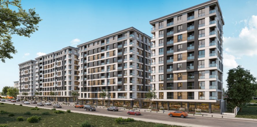 2+1 Leilighet  i Küçükçekmece, Istanbul, Tyrkia Nr. 188704