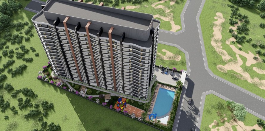 2+1 Lägenhet  i Erdemli, Mersin, Turkiet Nr. 192849