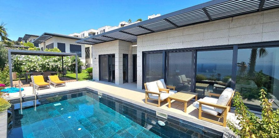 Вилла 5+2 в Ялыкаваке, Мугла, Турция №206654