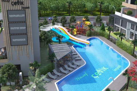 آپارتمان در  Mersin ، ترکیه 1 خوابه ، 60 متر مربع.  شماره 184235 - 9