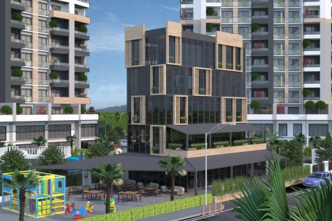 آپارتمان در  Mersin ، ترکیه 1 خوابه ، 60 متر مربع.  شماره 184235 - 21