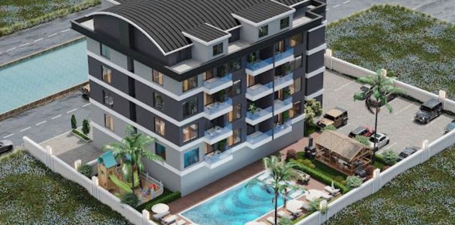 Квартира  1+1 в Аланье, Анталья, Турция №191364