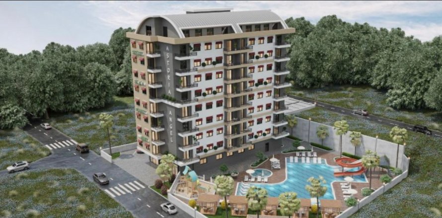 Квартира  1+1 в Авсалларе, Анталья, Турция №190166