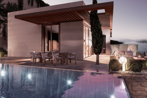 5+2 Villa  i Bodrum, Mugla, Tyrkiet Nr. 189678 - 8