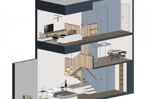 Продажа квартиры  в Кягытхане, Стамбуле, Турция 1+1, 52м2, №187117 – фото 5