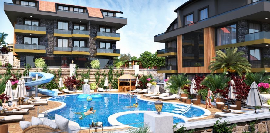 2+1 Lägenhet  i Alanya, Antalya, Turkiet Nr. 185467