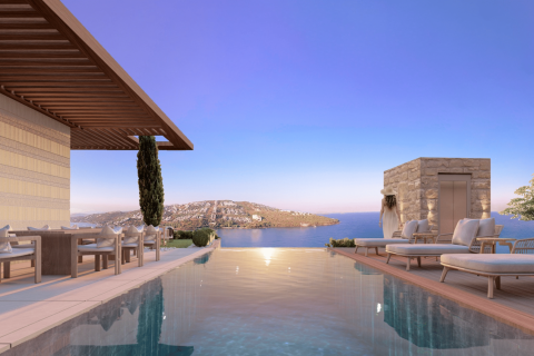 5+2 Villa  i Bodrum, Mugla, Tyrkiet Nr. 189678 - 1