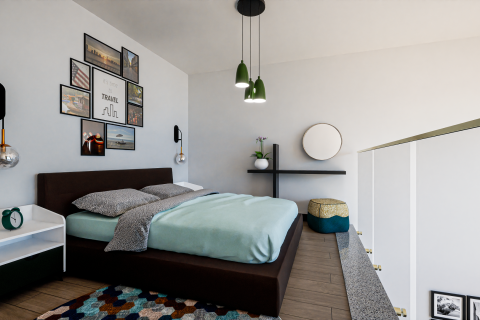 Apartment for sale  in Bahceli, Girne, Northern Cyprus, 1 bedroom, 60m2, No. 185086 – photo 19