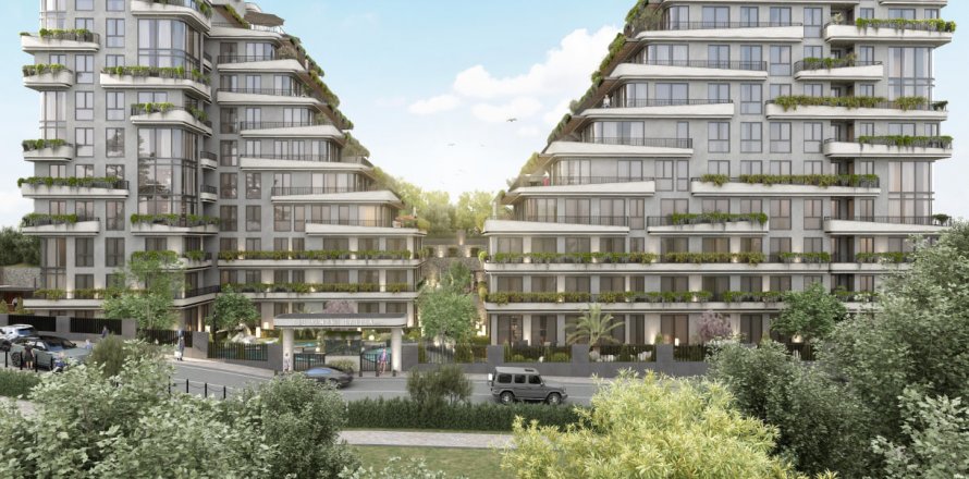 2+1 Lejlighed  i Üsküdar, Istanbul, Tyrkiet Nr. 186594