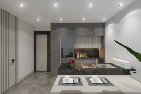 آپارتمان در  Mersin ، ترکیه 1 خوابه ، 60 متر مربع.  شماره 184235 - 4