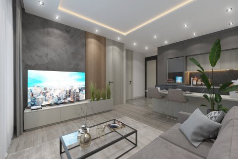 آپارتمان در  Mersin ، ترکیه 1 خوابه ، 60 متر مربع.  شماره 184235 - 3