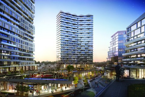 آپارتمان در Küçükçekmece،  Istanbul ، ترکیه 2 خوابه ، 126 متر مربع.  شماره 187046 - 2