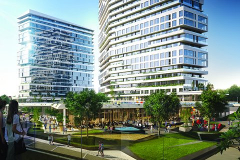 آپارتمان در Küçükçekmece،  Istanbul ، ترکیه 2 خوابه ، 126 متر مربع.  شماره 187046 - 5