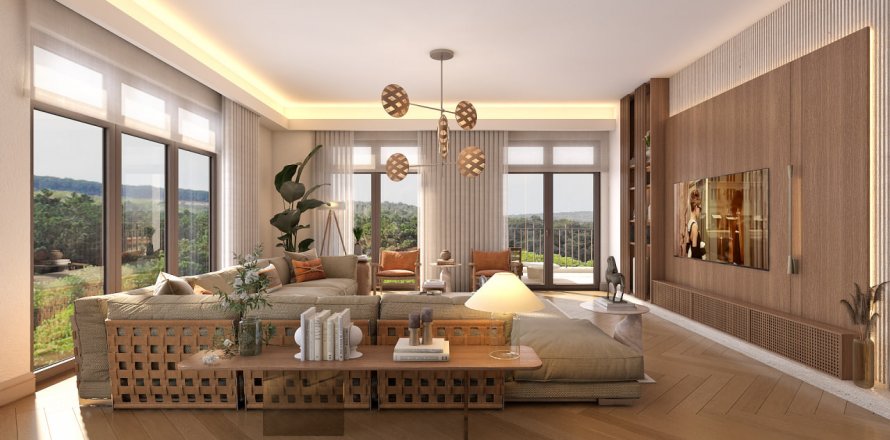 3+1 Leilighet  i Eyup, Istanbul, Tyrkia Nr. 193237