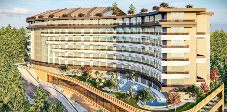 1+1 Apartment  in Trabzon, Turkey No. 193298