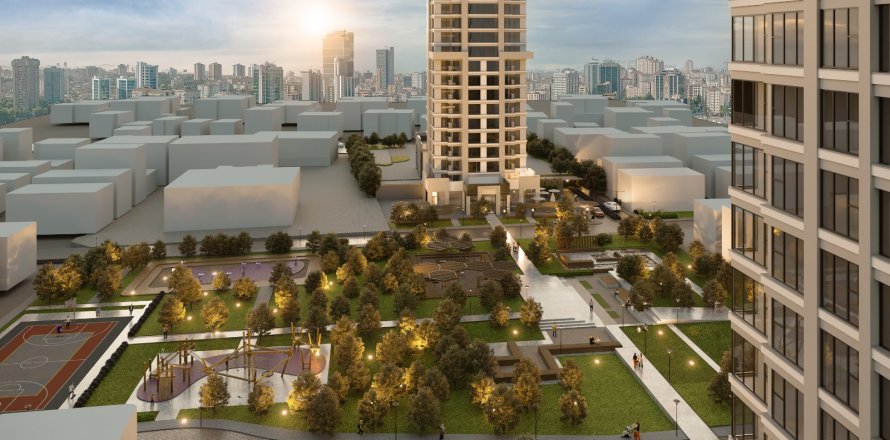 Квартира 4+1 в Аташехир, Стамбул, Турция №186815