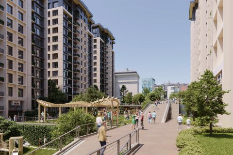 آپارتمان در Bagcilar،  Istanbul ، ترکیه 1 خوابه ، 65 متر مربع.  شماره 188853 - 2