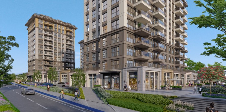 2+1 Leilighet i Küçükçekmece, Istanbul, Tyrkia Nr. 192886