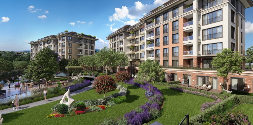 Квартира  1+1 в Эйюпе, Стамбул, Турция №193375