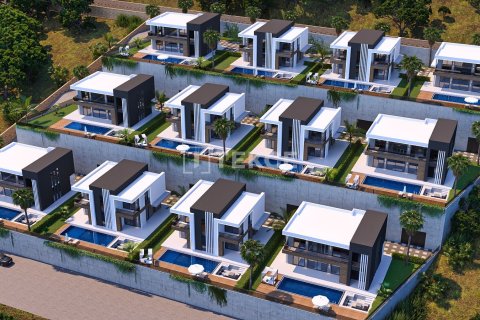 4+1 Villa  i Alanya, Antalya, Tyrkia Nr. 177017