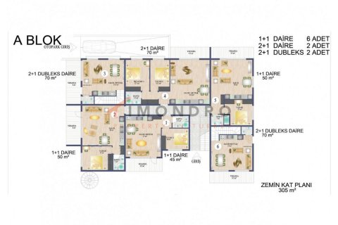 Apartment for sale  in Alsancak, Girne, Northern Cyprus, 2 bedrooms, 79m2, No. 193161 – photo 26