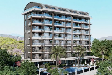 1+1 Lägenhet  i Alanya, Antalya, Turkiet Nr. 189781 - 11