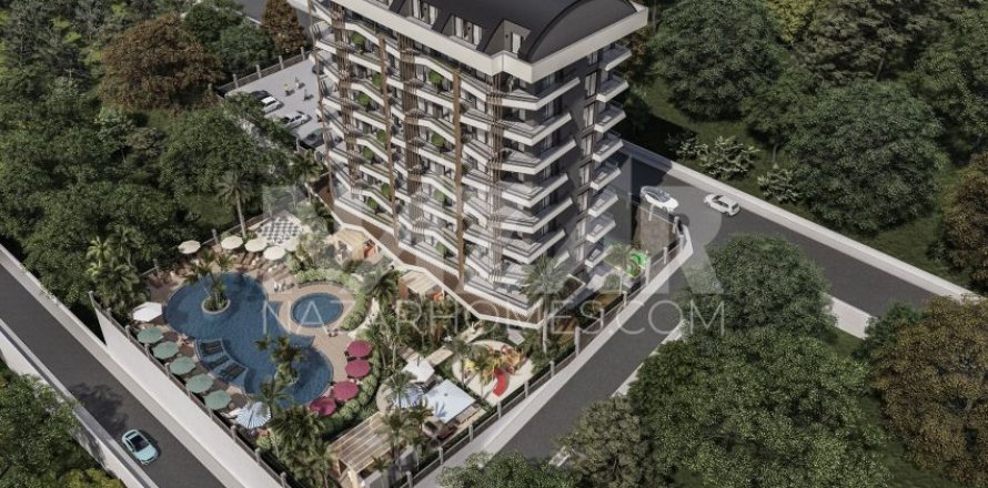 1+1 Apartment  in Alanya, Antalya, Turkey No. 189782
