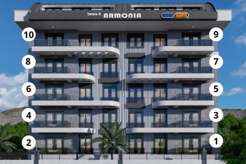 آپارتمان در Avsallar ، ترکیه 2 خوابه ، 100 متر مربع. شماره 193490 - 2