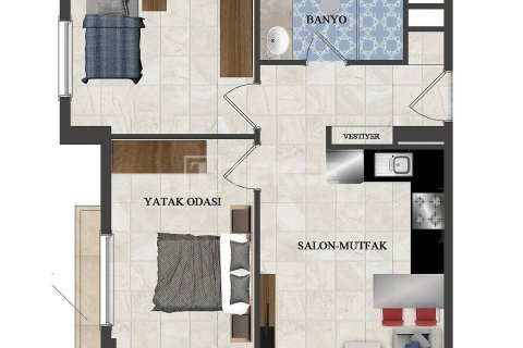 Daire  1+1  Alanya, Antalya, Türkiye №193489 - 18